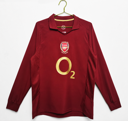 Arsenal 2005-06 Home Shirt - Long Sleeve 