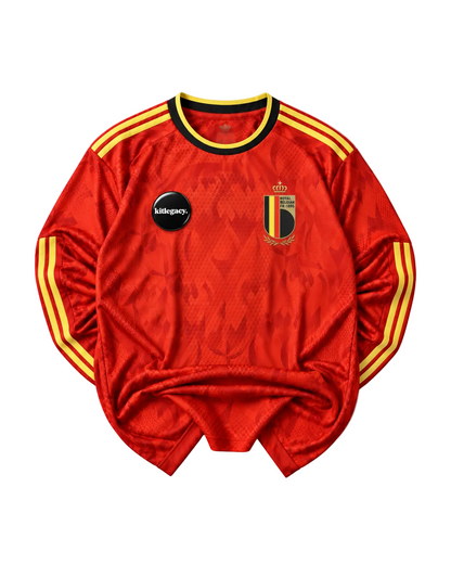 Belgium 2026 Home Shirt - Long Sleeve 