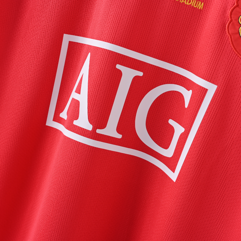 Manchester United 2007 - 08 Home Kit 