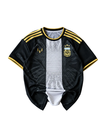 Special Edition Argentina Messi Black Farewell Shirt 