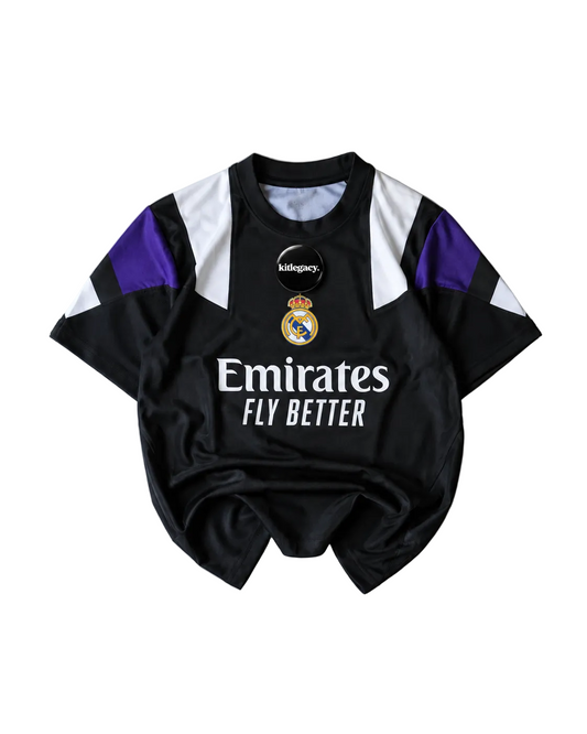 Special Edition Real Madrid 26/27 Black Retro Leisure Shirt 