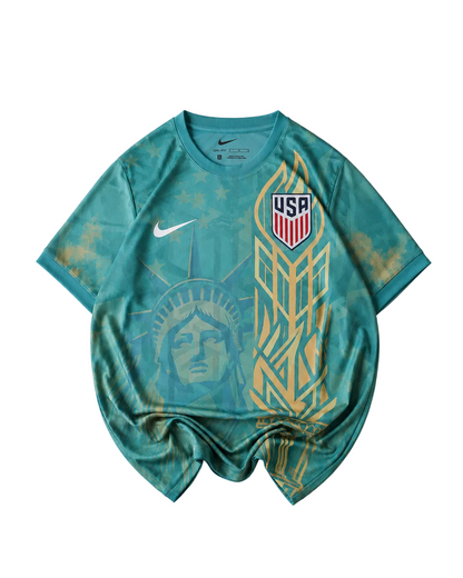 Special Edition USA Teal Aurora Shirt 