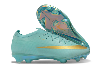 Nike Air Zoom Mercurial Vapor 16 Elite FG - Teal/Gold 