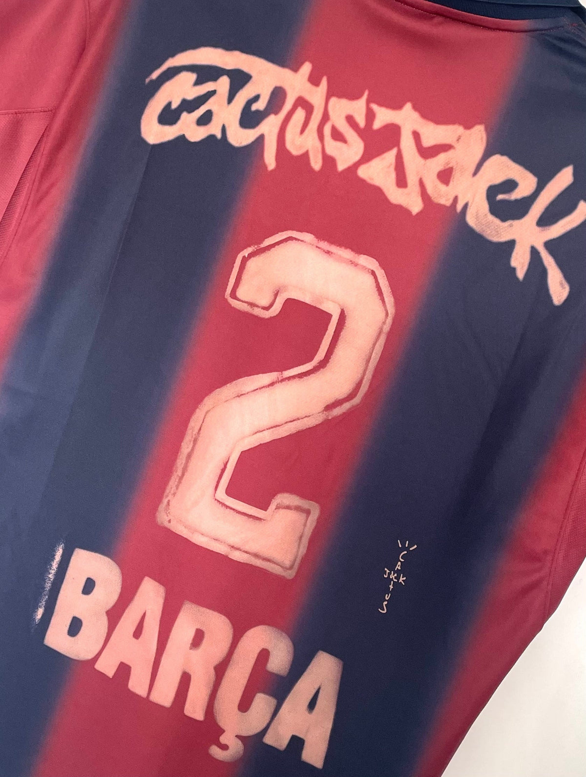 Special Edition FC Barcelona x Travis Scott - Cactus Jack Shirt 