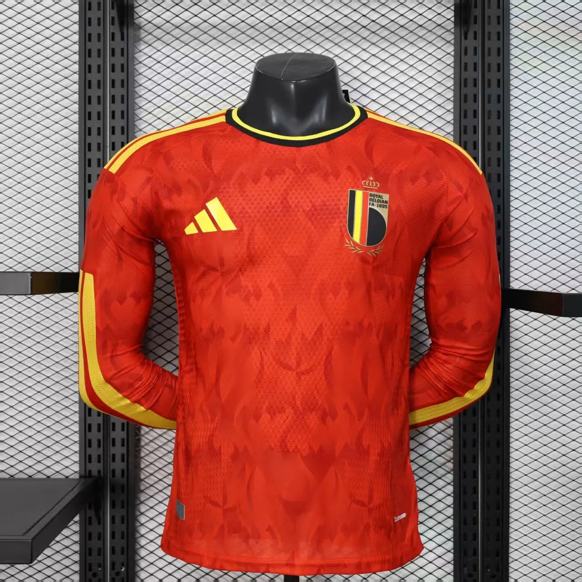 Belgium 2026 Home Shirt - Long Sleeve 