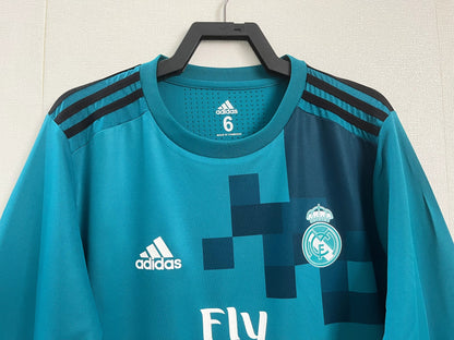 Real Madrid 2017-18 Third Shirt - Long Sleeve 