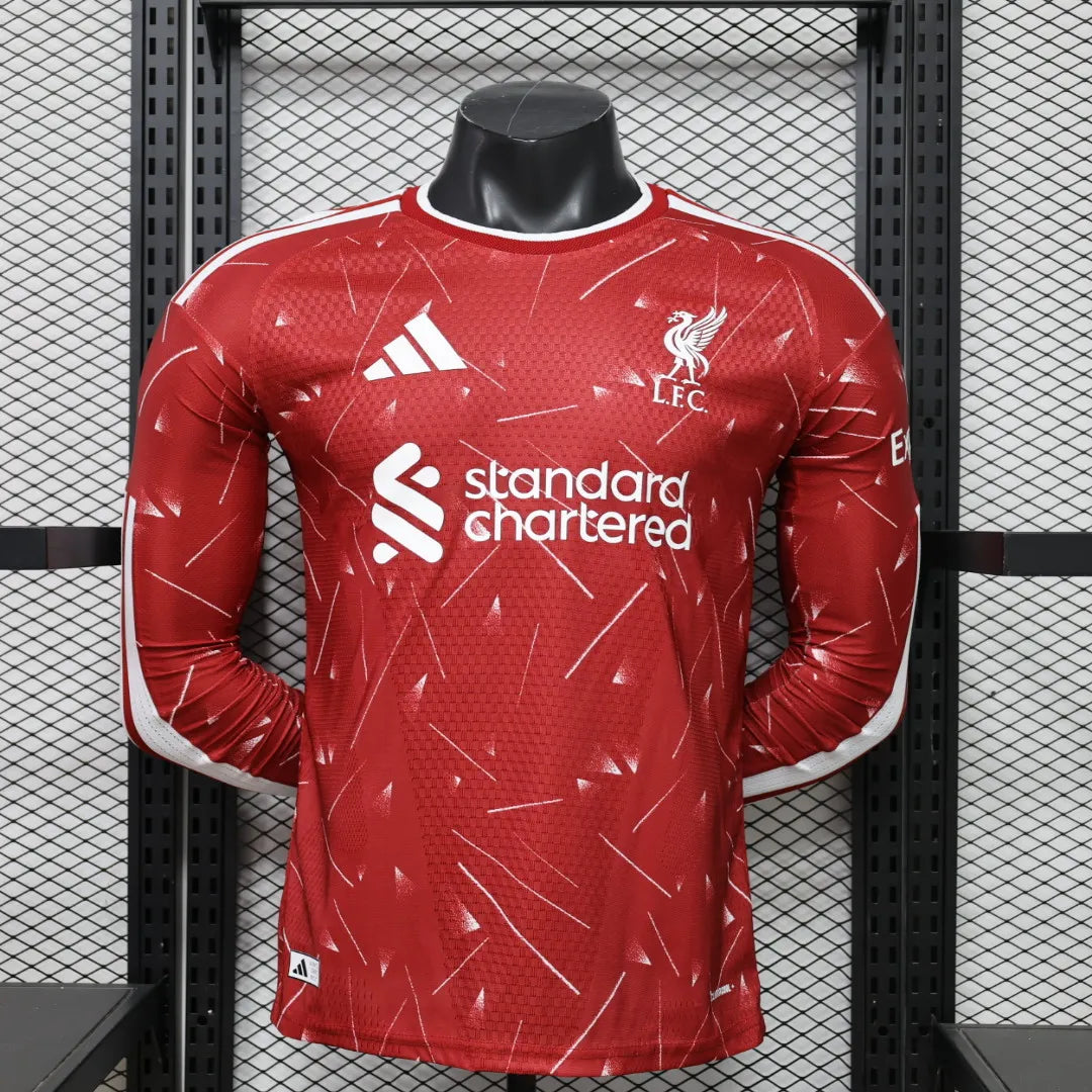 Liverpool 2026-27 Home Shirt - Long Sleeve 