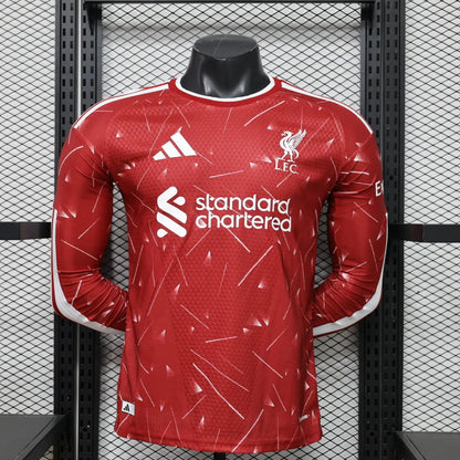 Liverpool 2026-27 Home Shirt - Long Sleeve 