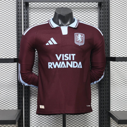 Aston Villa 2026-27 Home Shirt - Long Sleeve 