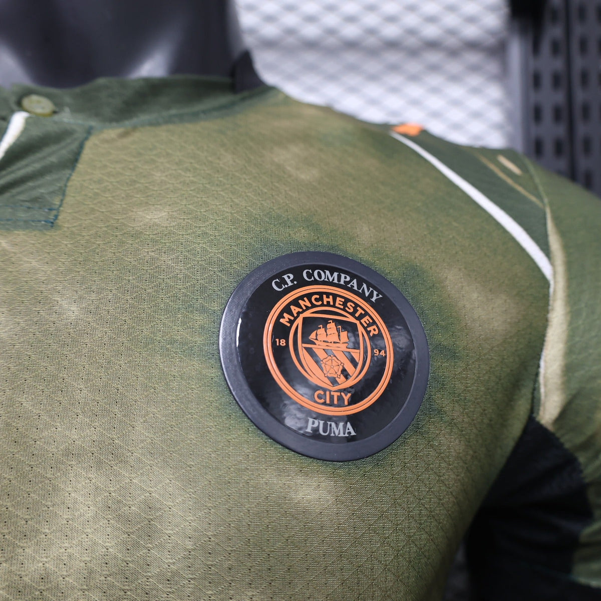 Special Edition Manchester City Olive Camo Shirt 