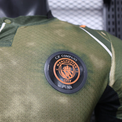 Special Edition Manchester City Olive Camo Shirt 