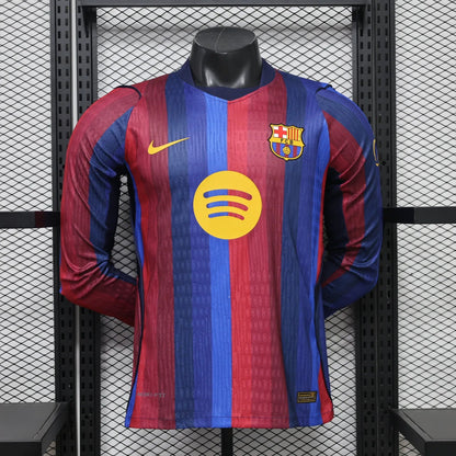 FC Barcelona 2026-27 Home Shirt - Long Sleeve 
