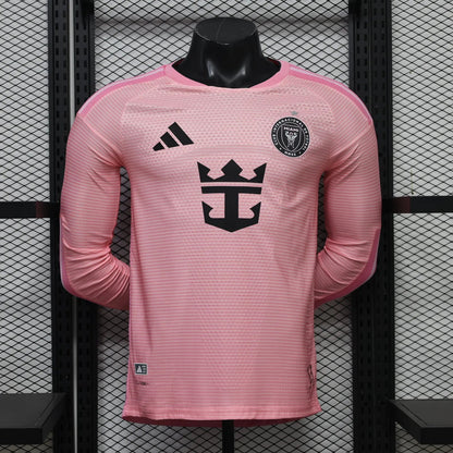 Inter Miami 2026-27 Home Shirt - Long Sleeve 