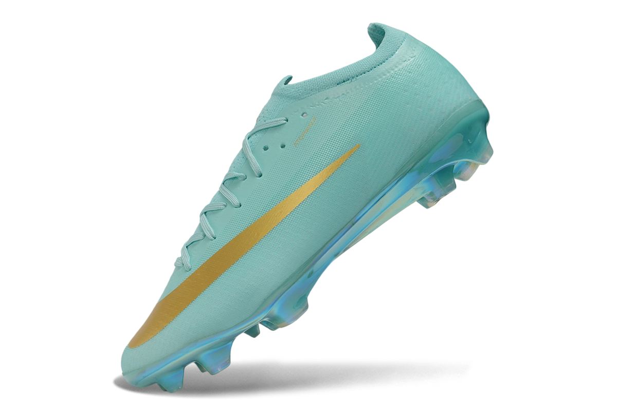 Nike Air Zoom Mercurial Vapor 16 Elite FG - Teal/Gold 