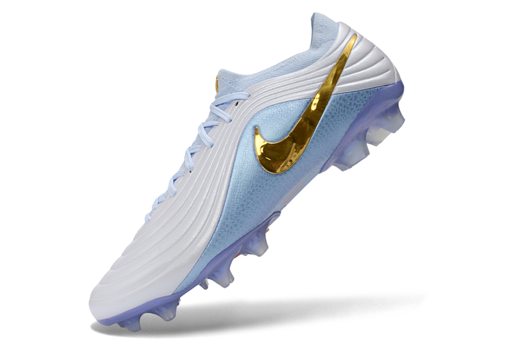 Nike Tiempo Legend 10 Elite FG - Grey/Metallic Gold 