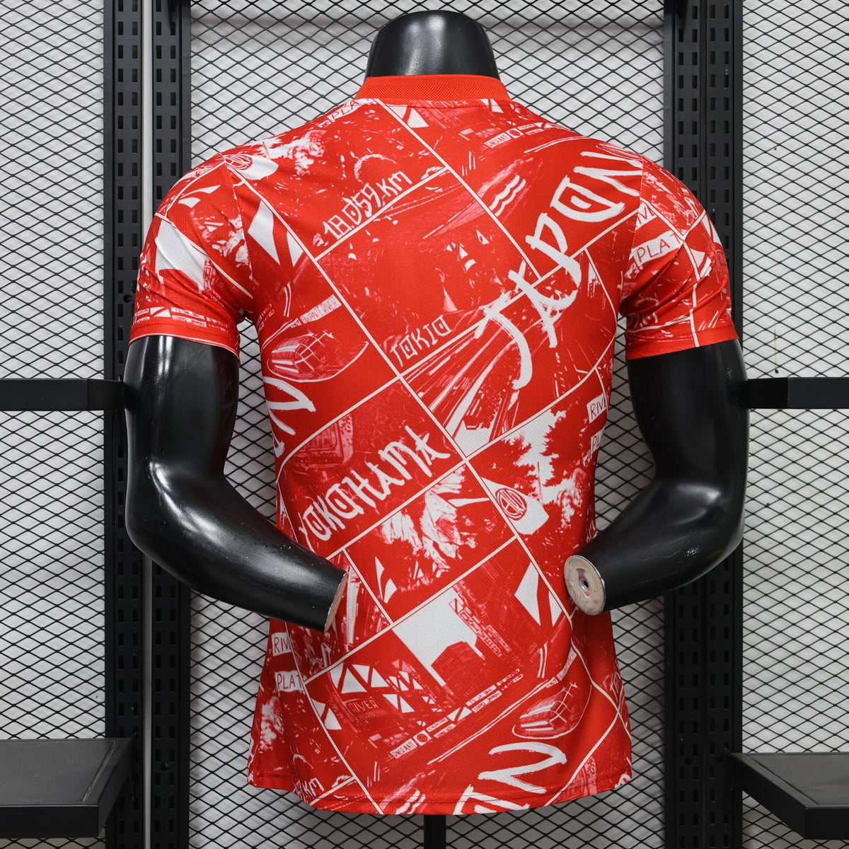 Special Edition River Plate Red Graffiti Shirt 