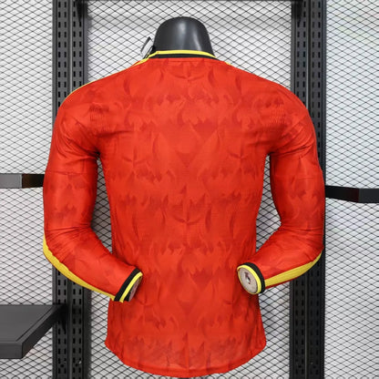 Belgium 2026 Home Shirt - Long Sleeve 
