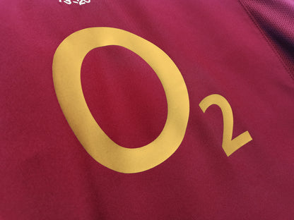 Arsenal 2005-06 Home Shirt - Long Sleeve 