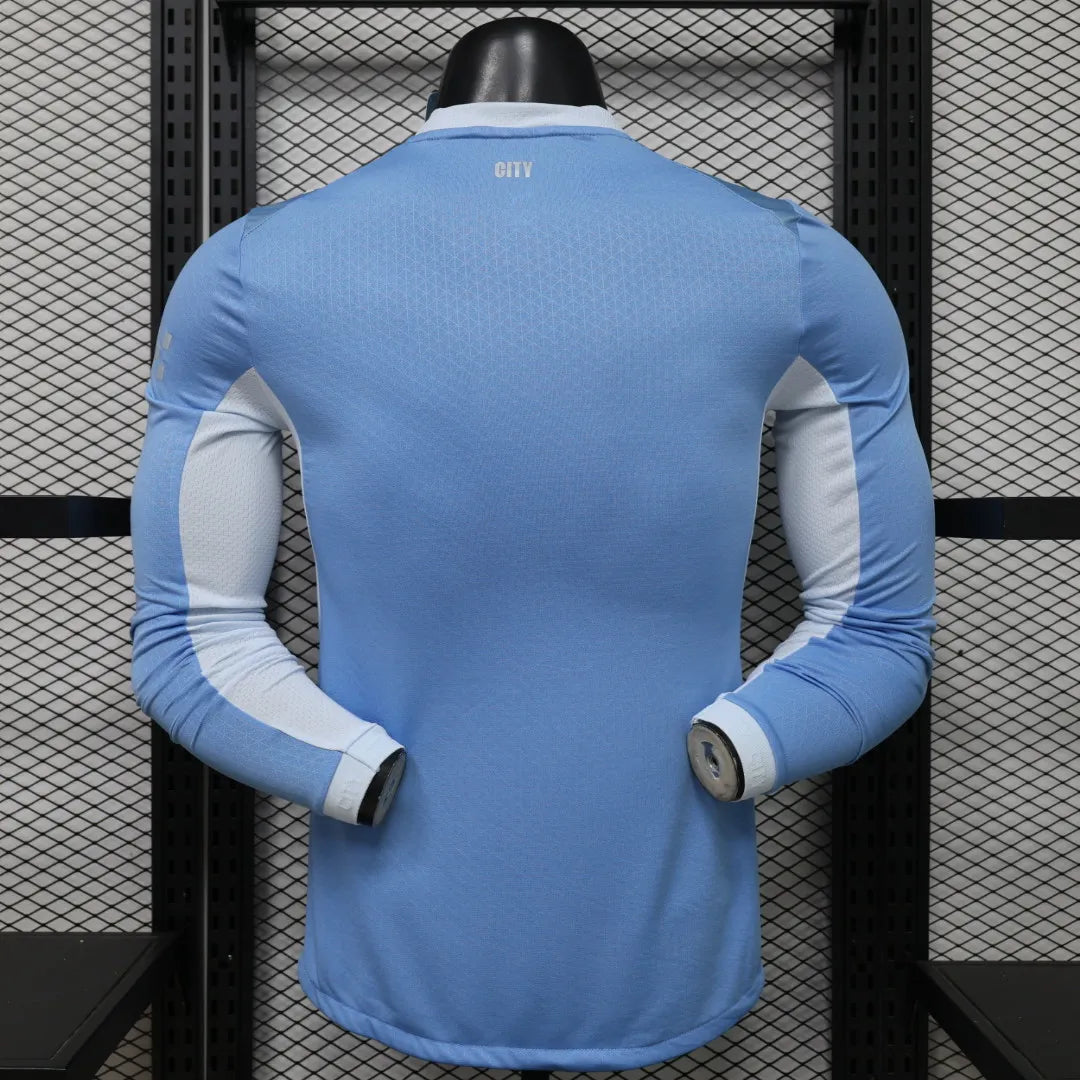 Manchester City 2026-27 Home Shirt - Long Sleeve 
