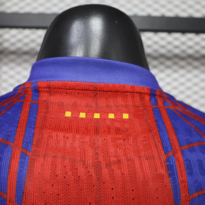 Special Edition FC Barcelona x Spiderman Shirt 