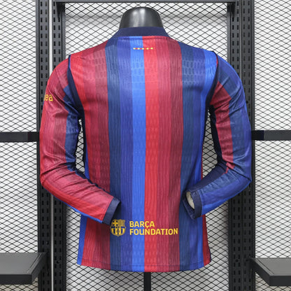 FC Barcelona 2026-27 Home Shirt - Long Sleeve 