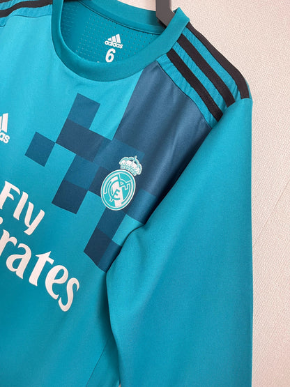 Real Madrid 2017-18 Third Shirt - Long Sleeve 