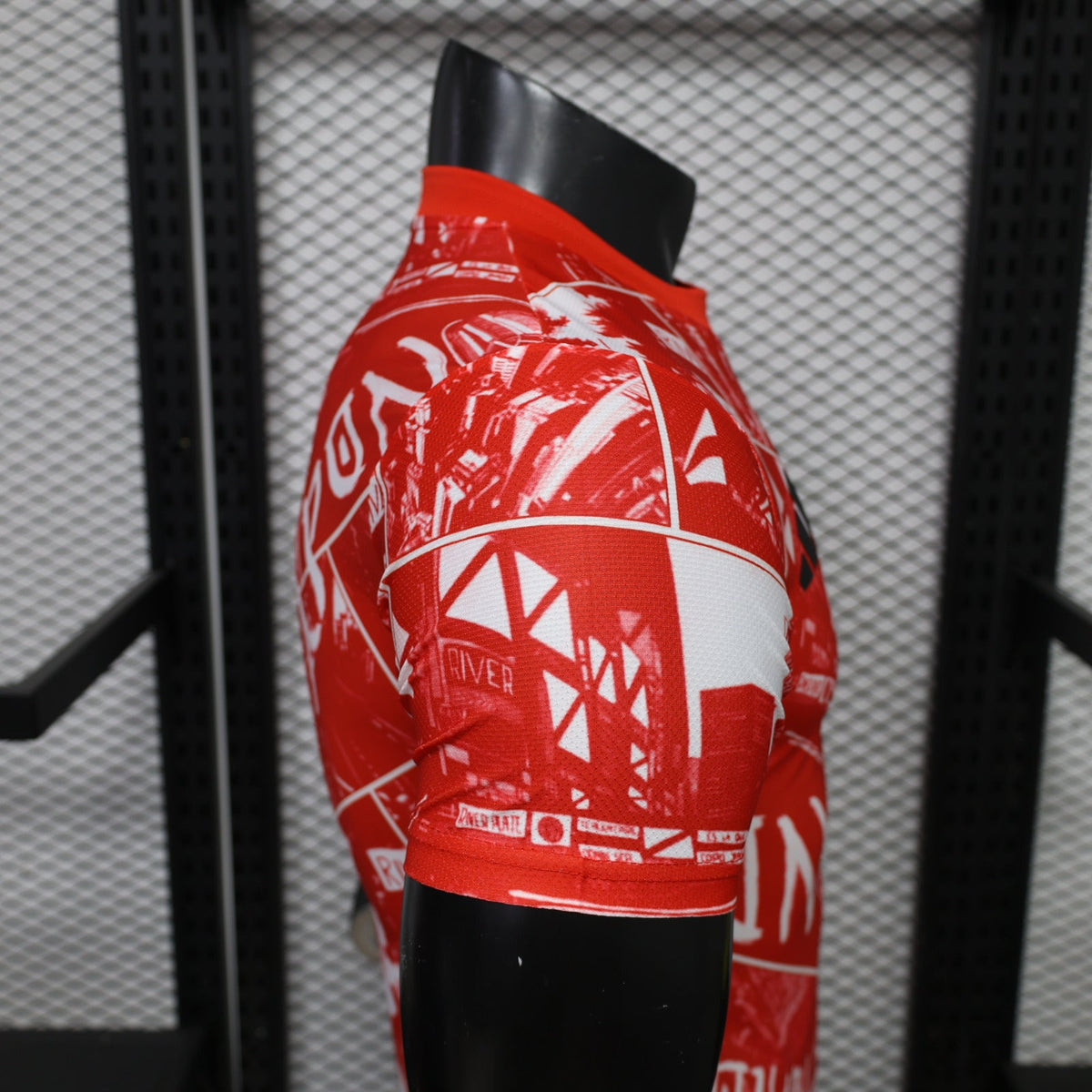 Special Edition River Plate Red Graffiti Shirt 