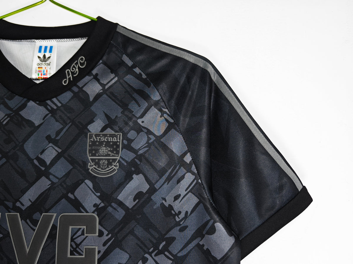 Arsenal 1990-92 Black Away Shirt 