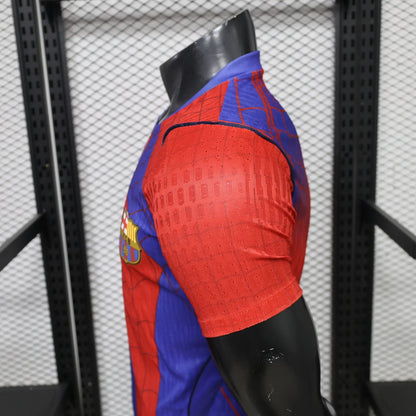 Special Edition FC Barcelona x Spiderman Shirt 