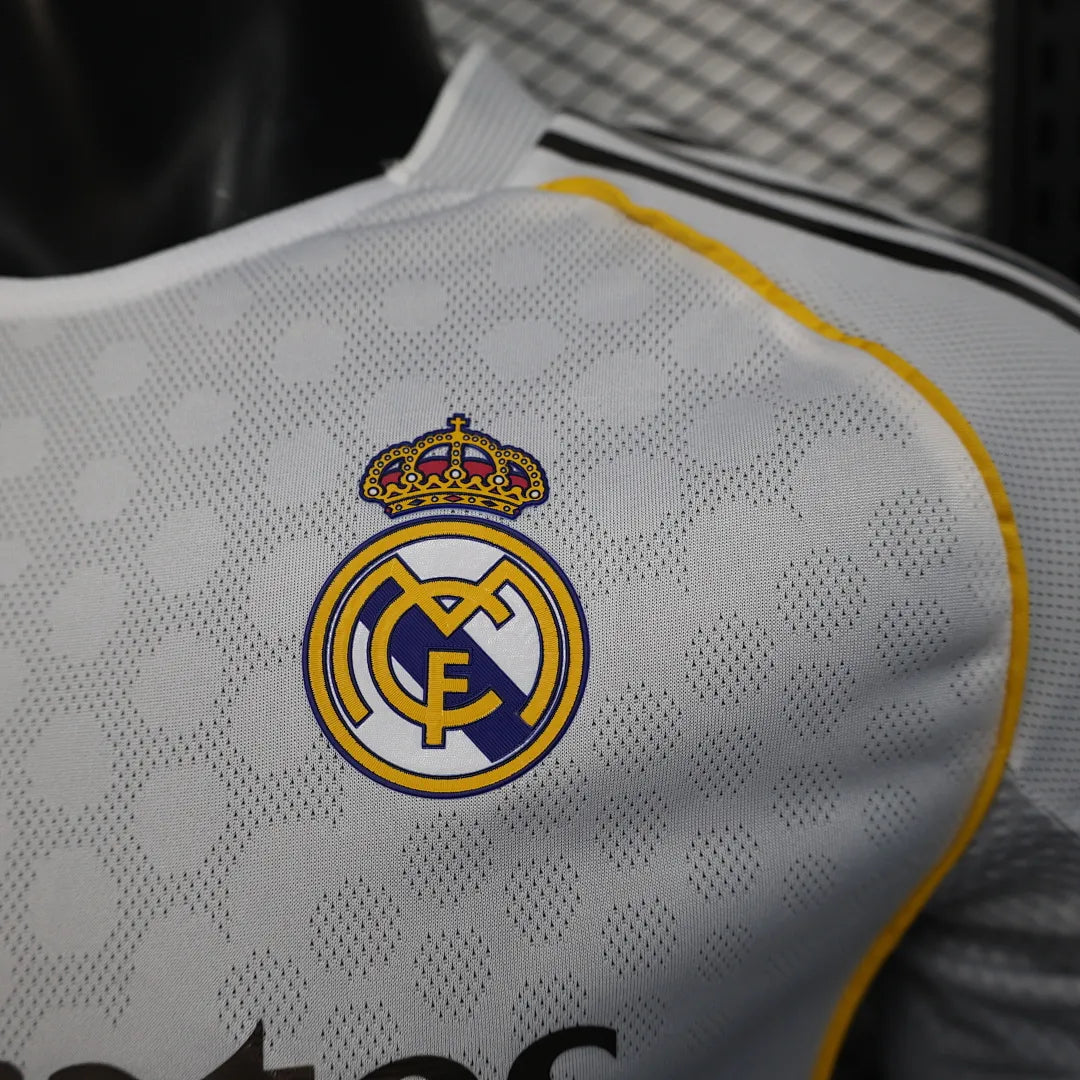 Real Madrid 2025-26 Home Kit - Long Sleeve 