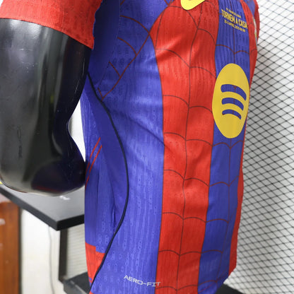 Special Edition FC Barcelona x Spiderman Shirt 