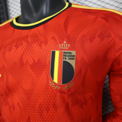 Belgium 2026 Home Shirt - Long Sleeve 