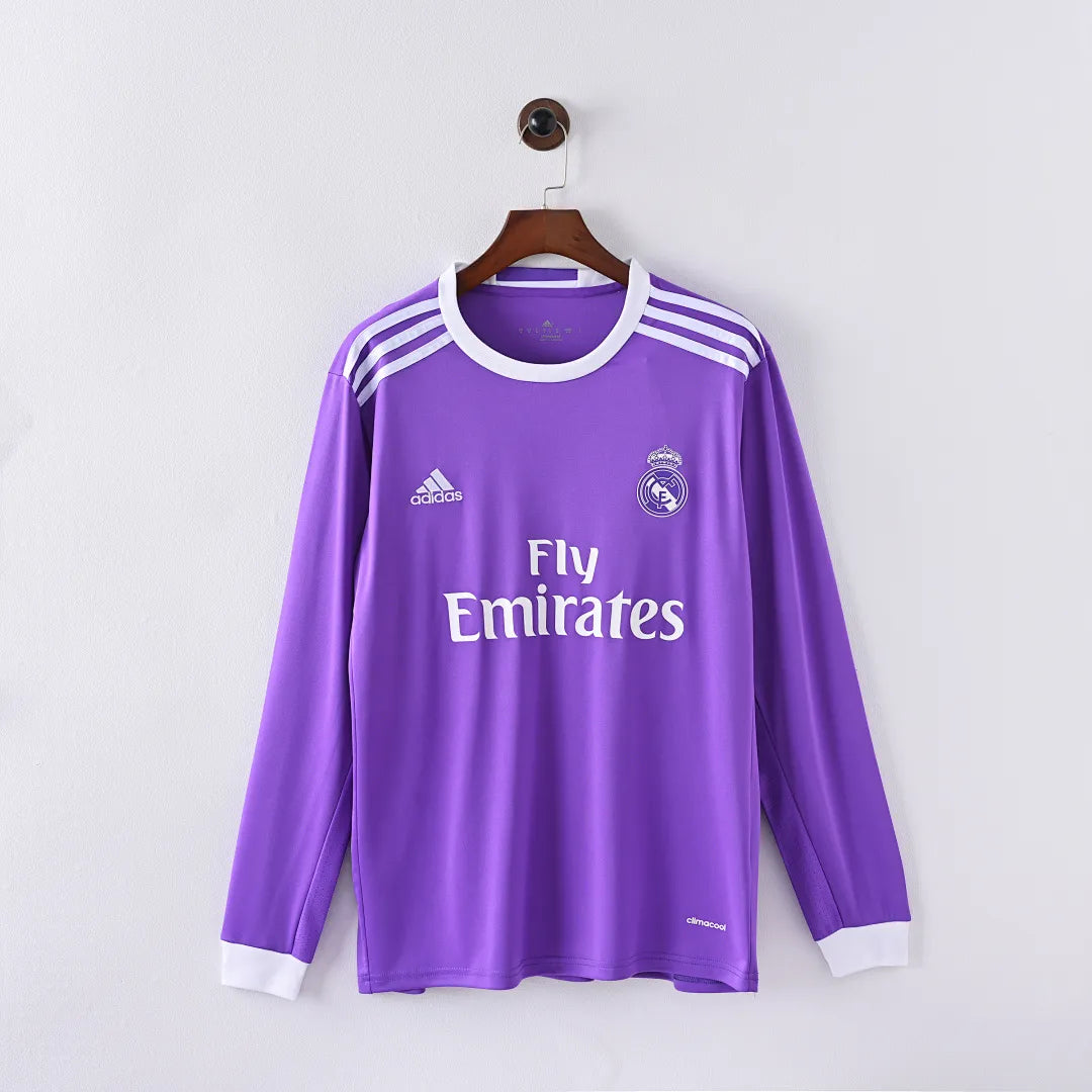 Real Madrid 2016-17 Away Kit - Long Sleeve 