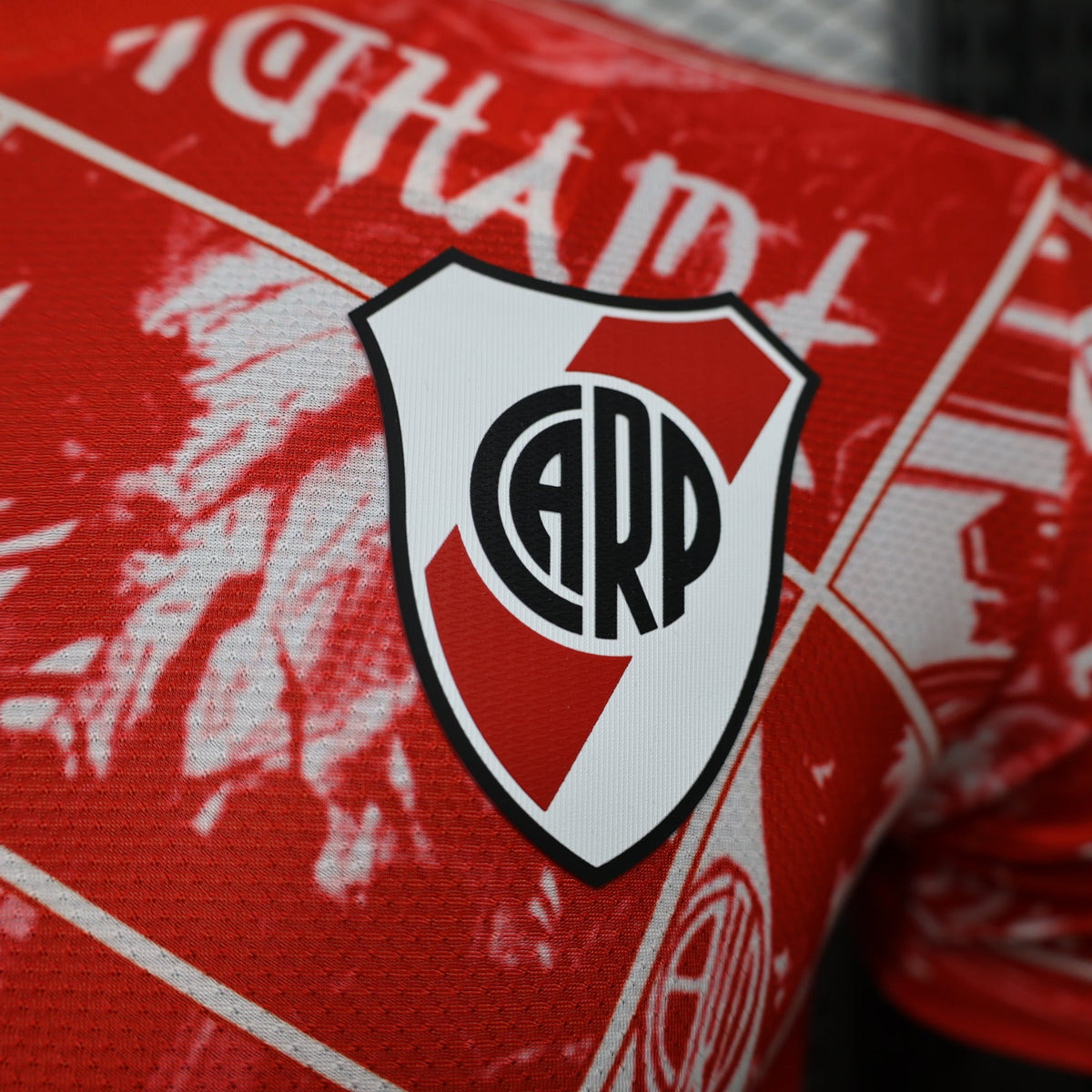 Special Edition River Plate Red Graffiti Shirt 