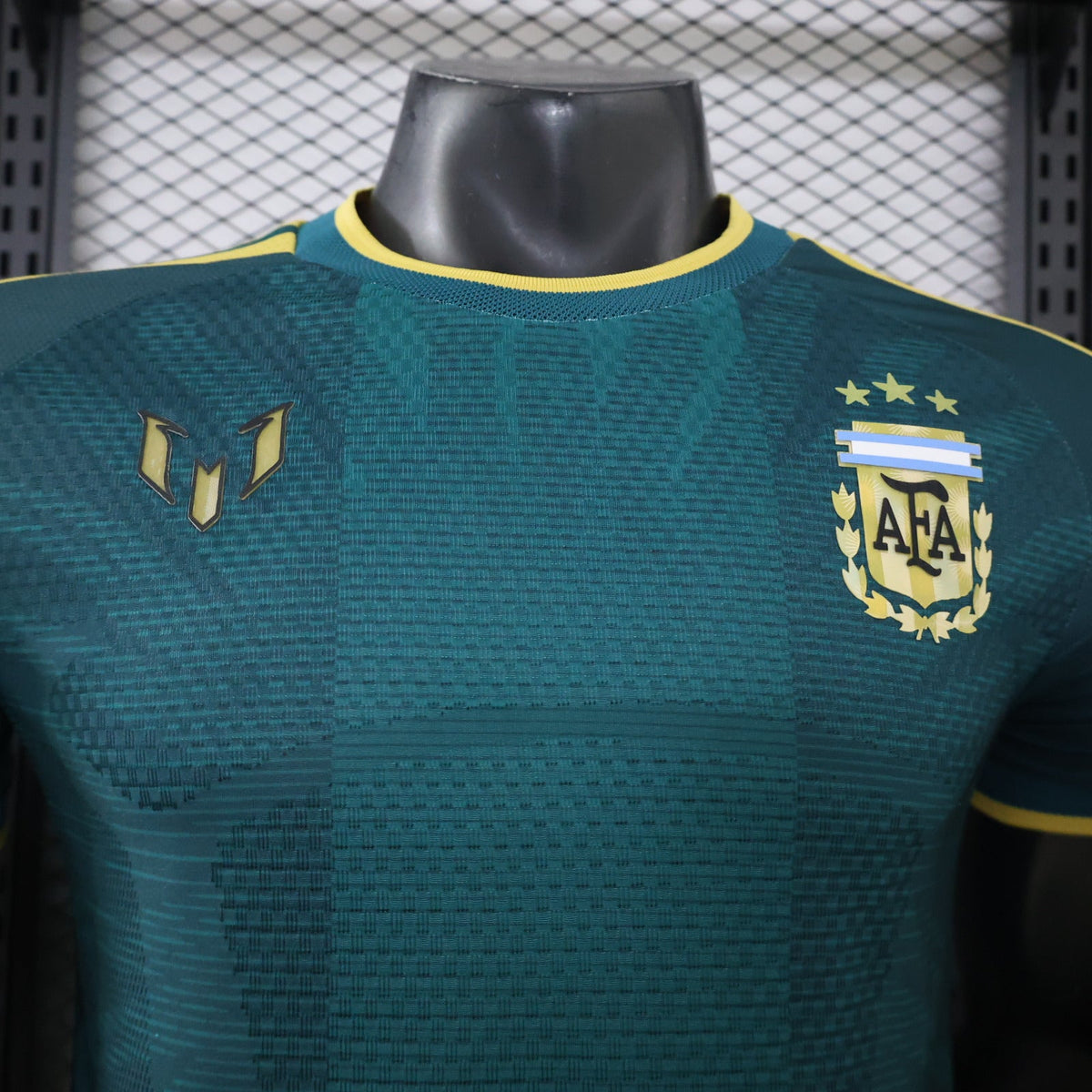 Special Edition Argentina Messi Emerald Eclipse Shirt 