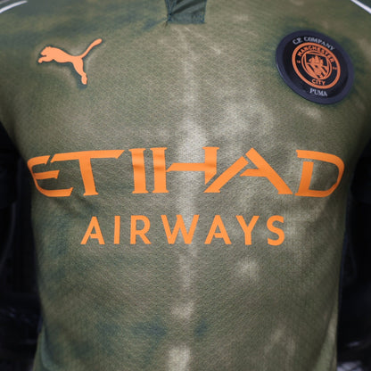 Special Edition Manchester City Olive Camo Shirt 
