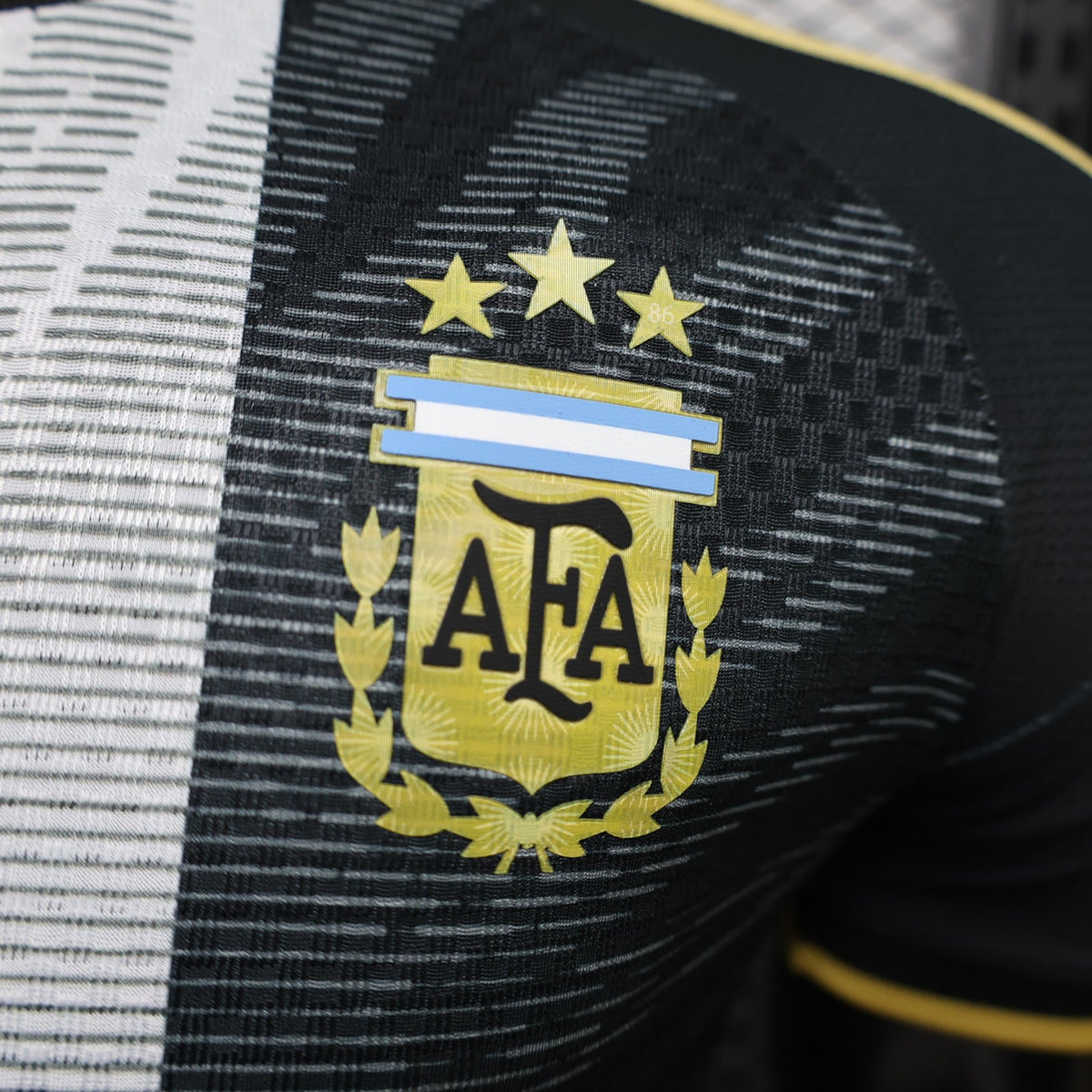 Special Edition Argentina Messi Black Farewell Shirt 
