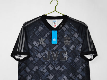 Arsenal 1990-92 Black Away Shirt 