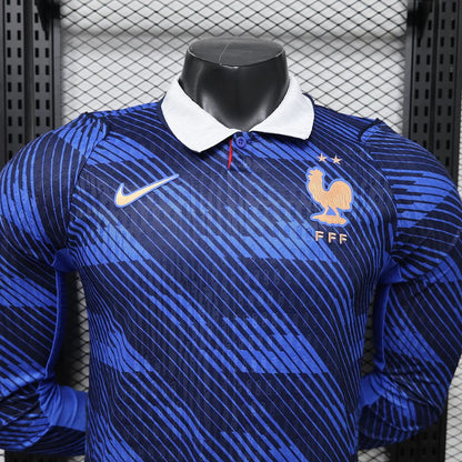 France 2026 Home Shirt - Long Sleeve 