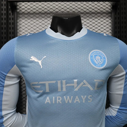 Manchester City 2026-27 Home Shirt - Long Sleeve 