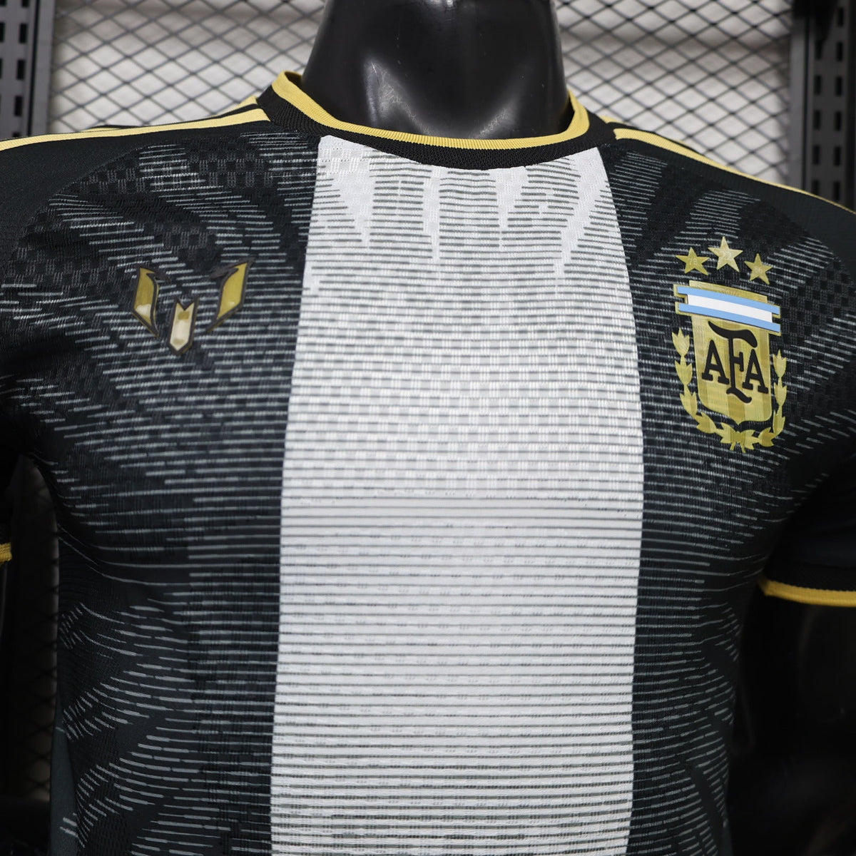 Special Edition Argentina Messi Black Farewell Shirt 