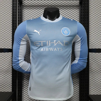 Manchester City 2026-27 Home Shirt - Long Sleeve 