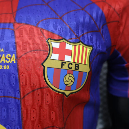 Special Edition FC Barcelona x Spiderman Shirt 